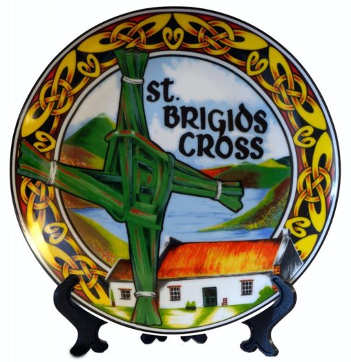 Saint Brigids Cross Plate 10 cm